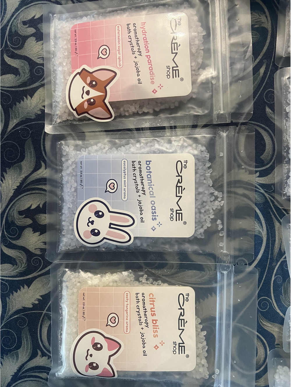 The Crème Shop Aromatherapy Bath Crystals (infused with Jojoba Oil)